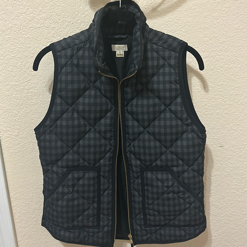 J crew puffer vest